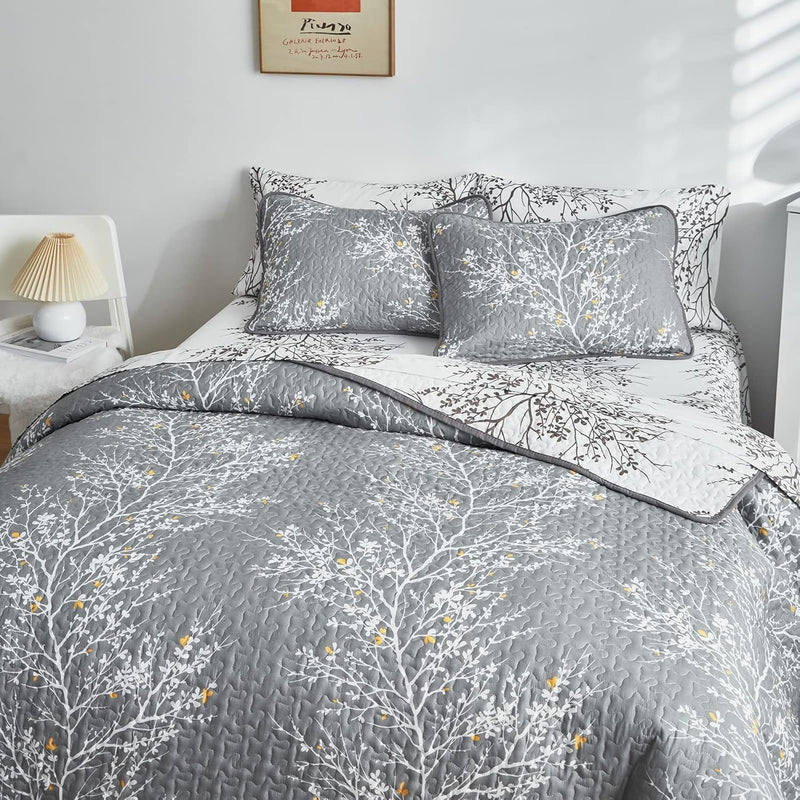 Tranquil Tree Coverlet - 2pcs Set