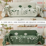 Modern Bloom Reversible Sofa Cover