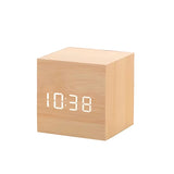 Modern Cube LED Alarm Clock