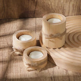 Bamboo Essence Candle Holders | 3 sets