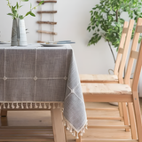 Pastoral Plaid Tablecloth