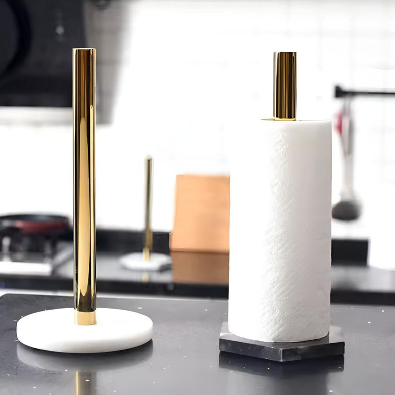 Marble Base Paper Towel Holder