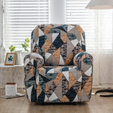 Abstract Recliner Sofa Cover