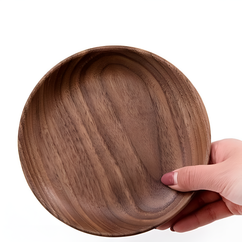 Handcrafted Walnut Wood Plate