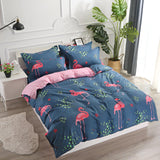 Flamingo Paradise | 3pcs Quilt Cover Set