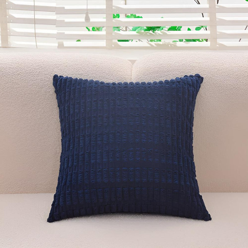 Plush Ridge Cushion Covers