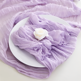 Cheesecloth Flowy Table Runner | 10 Pcs Set