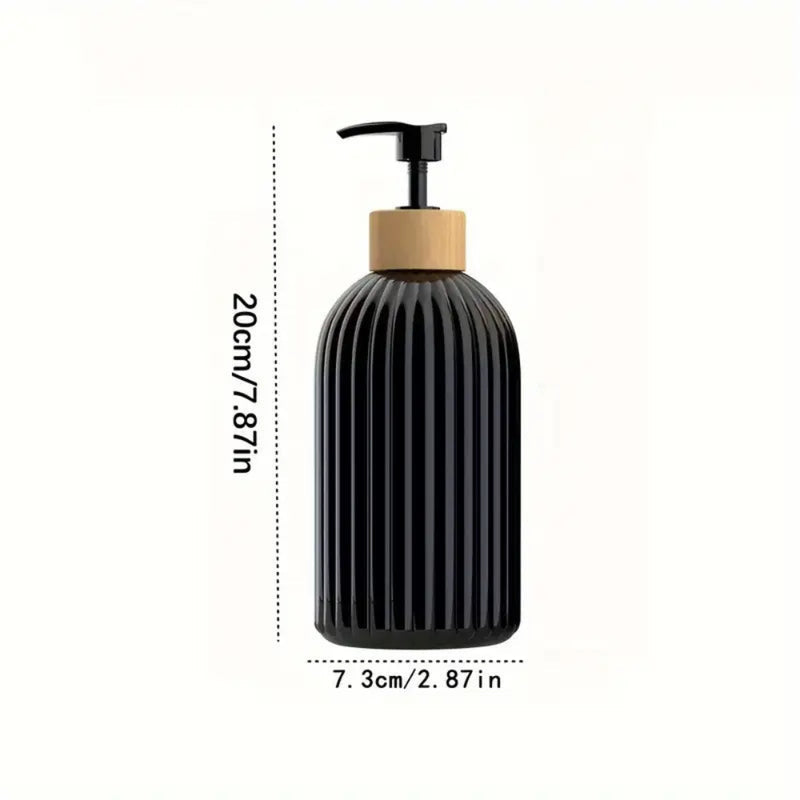 Minimalist Bamboo Pump Soap Dispenser