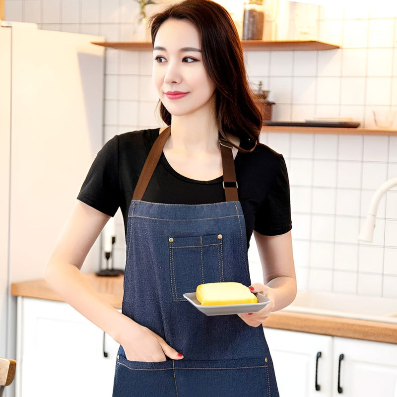 Adjustable Denim Apron