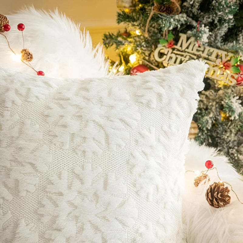 Snowflake Bliss Cushion Covers