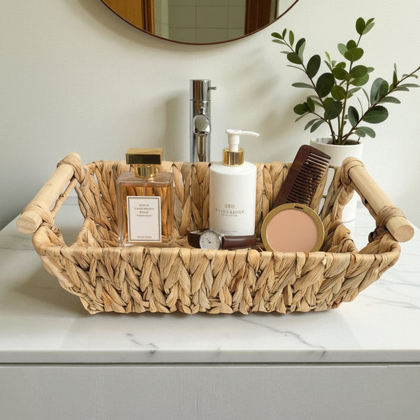 Boho Tidy Woven Storage Basket