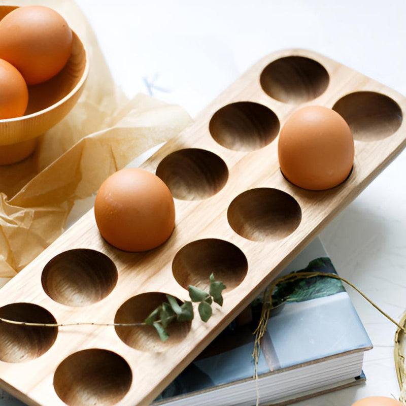 Wooden Egg Tray