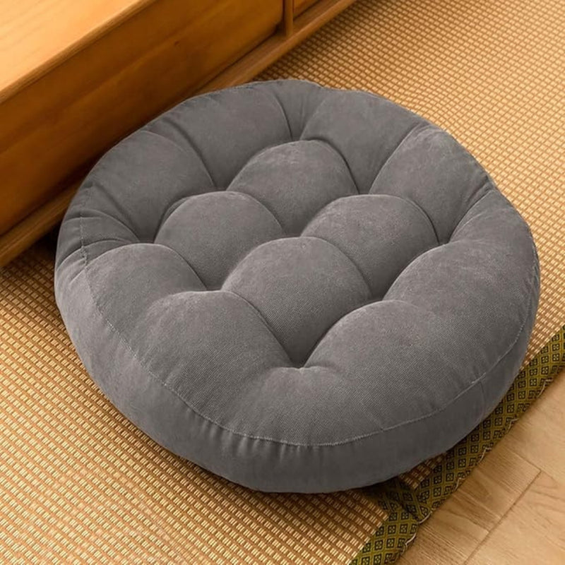 Velvet Tufted Round Cushions