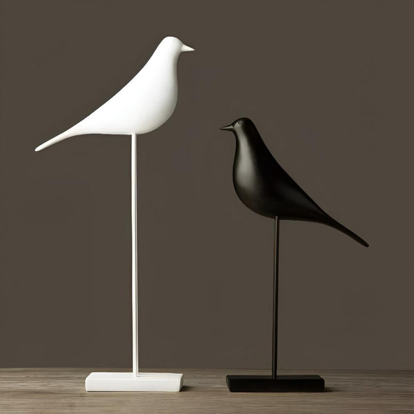 Minimalist Bird Décor Figurines