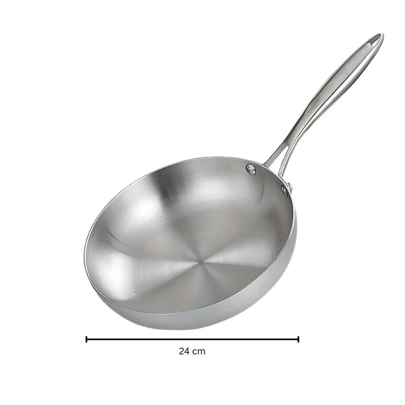 Stainless Steel Frying Pan