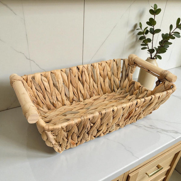 Boho Tidy Woven Storage Basket