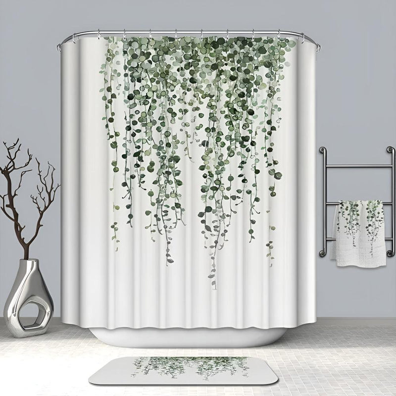 Leaf Drop Vine Shower Curtain