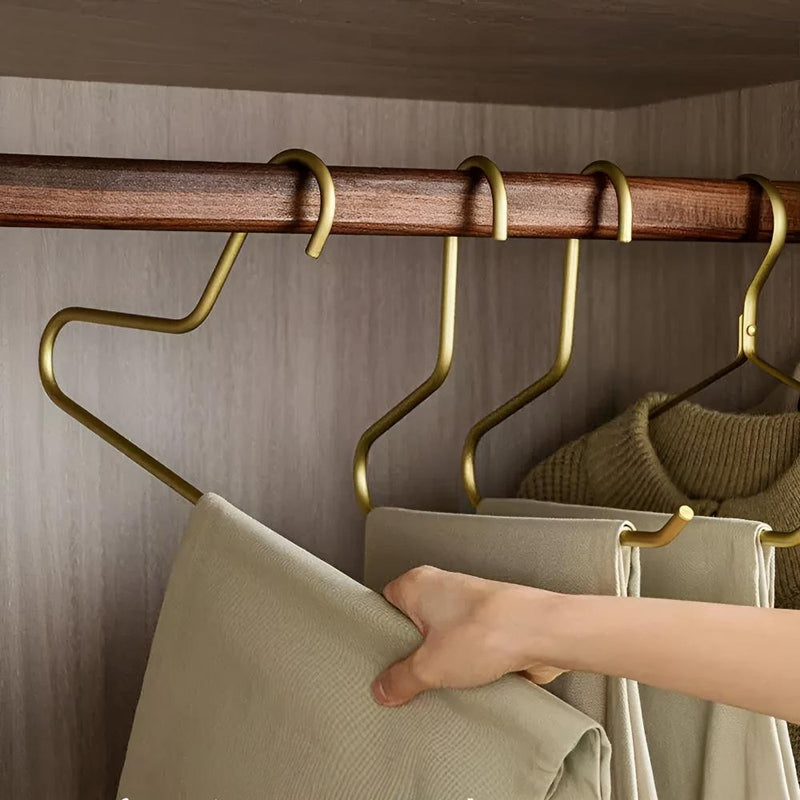 Minimalist Metal Wardrobe Hangers | 5Pcs