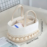 Lace Trim Baby Caddy Organiser