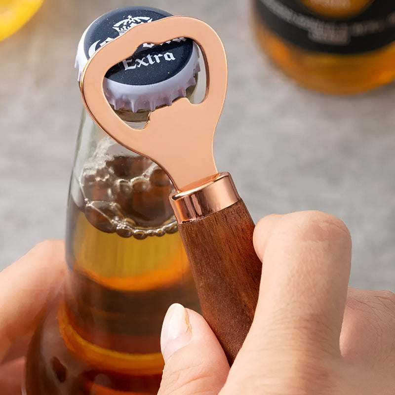 Acacia Wood Bottle Opener