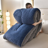 Dual-Sided Soft Quilted Blanket