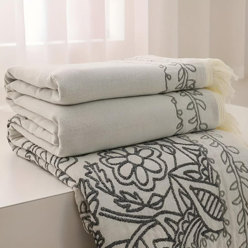 Scandi Chic Cotton Blanket