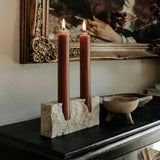 Timeless Glow Stone Candle Stand