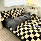 Chateau Checkered Bedding Set | 3pcs Set