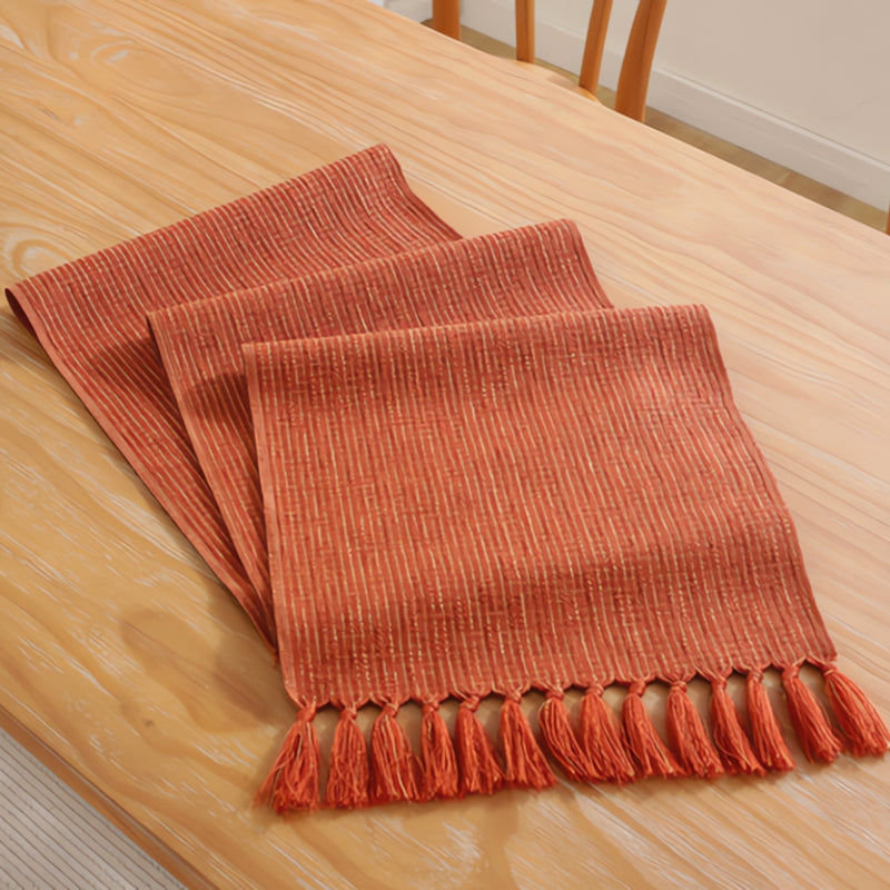 Boho Woven Dining Table Runner