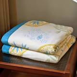 Bamboo Flower Soft Cooling Blanket