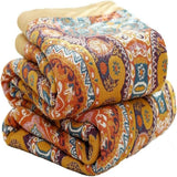 Sunrise Boho Reversible Blanket