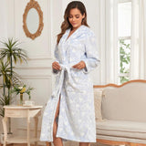 Plush Fleece Bathrobe