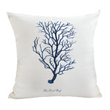 Ocean Treasures Embroidery Cushion Cover