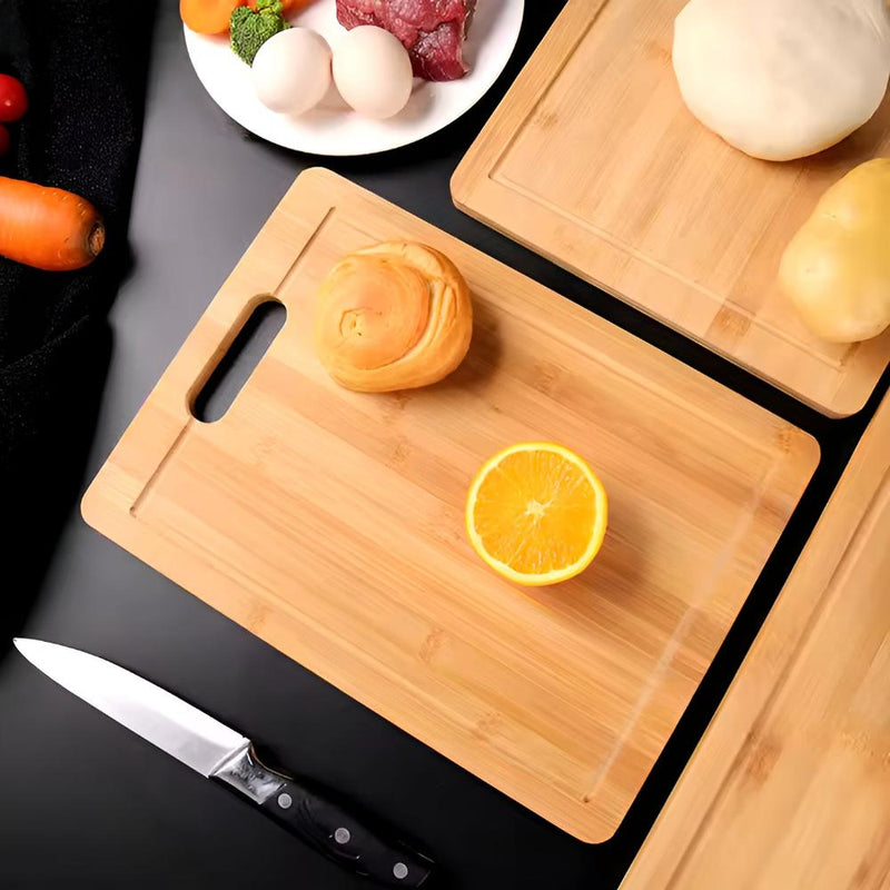 Double-Sided Bamboo Chopping Board