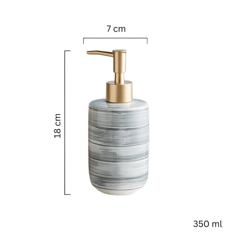 Marble Ceramic Soap Dispenser