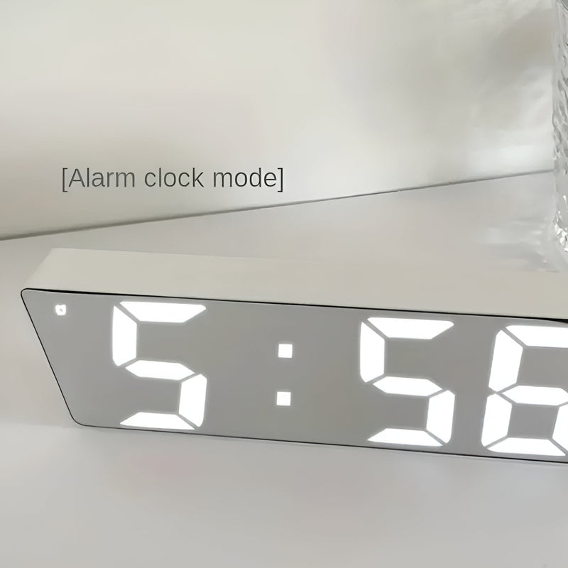 Digital LED Mirror Alarm Clock