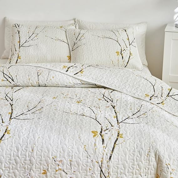 Tranquil Tree Coverlet - 2pcs Set