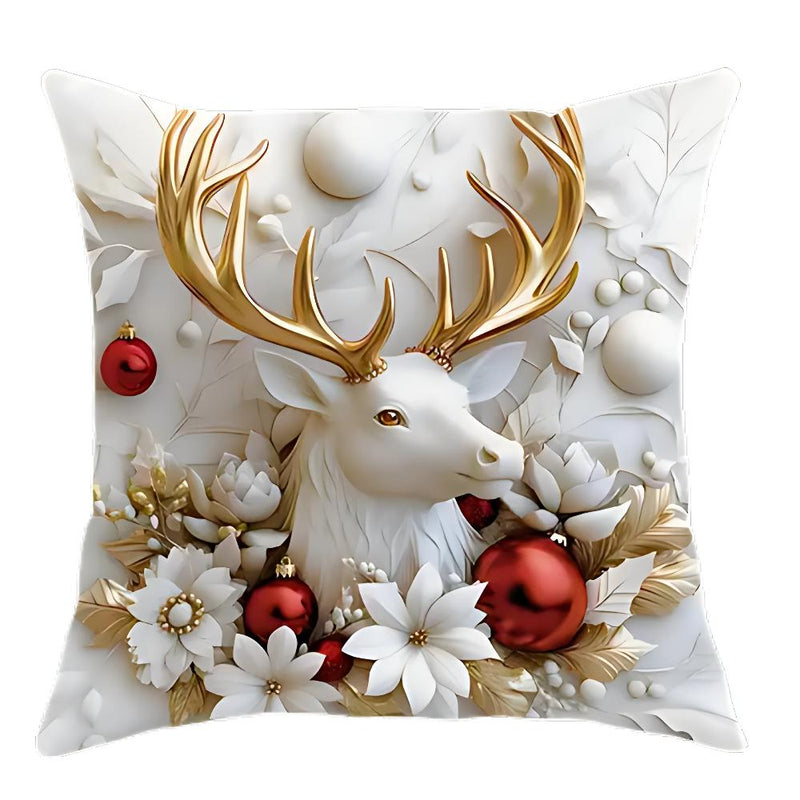 Christmas Charm Velvet Cushion Covers