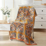 Diamond Blossom Reversible Bath Towel