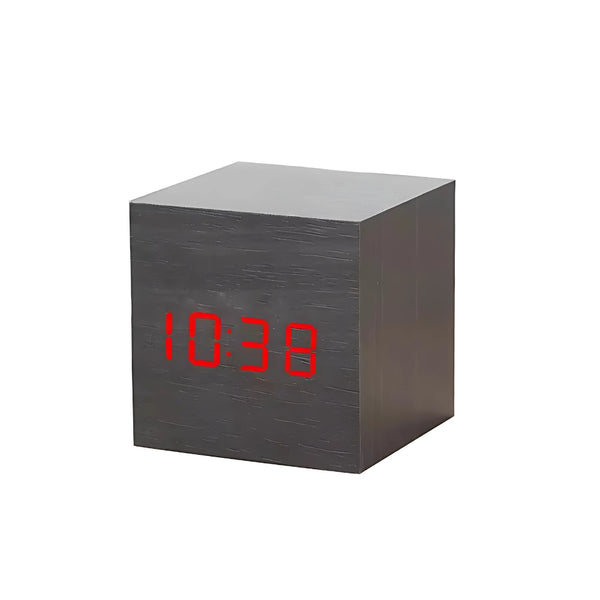 Modern Cube LED Alarm Clock