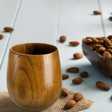 Handcrafted Wooden Tea Cup