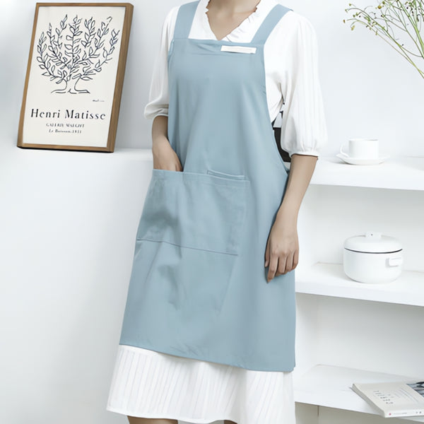 Minimalist Cross-Back Apron