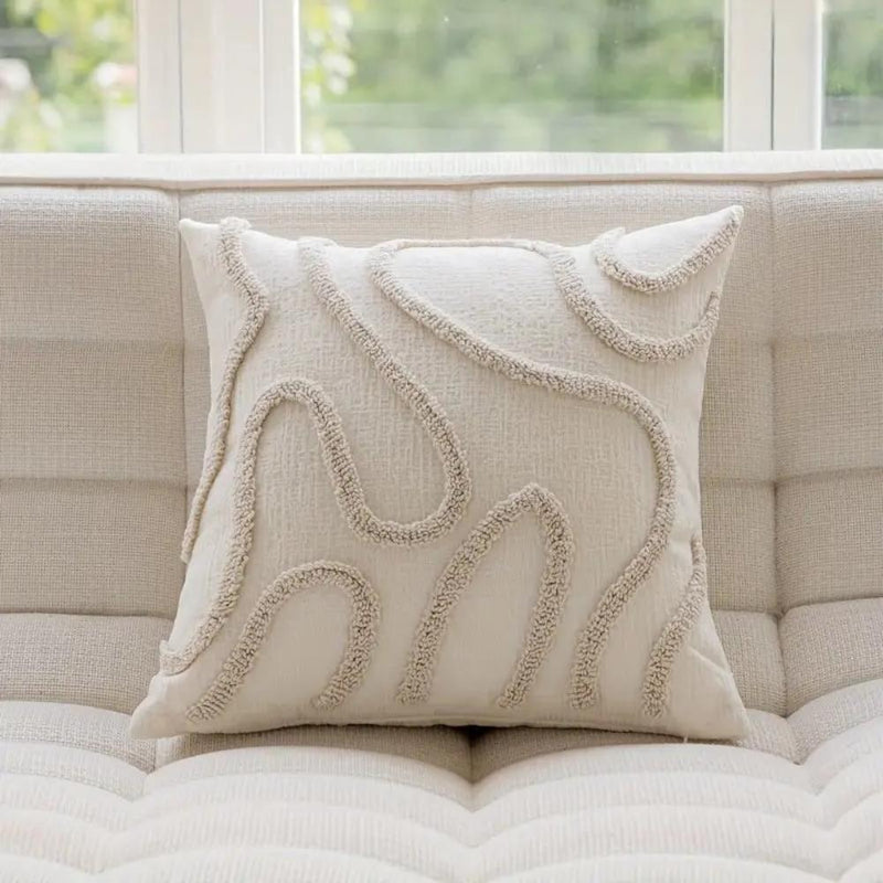 Serene Flow Cushion Cover