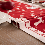 Luxe Merry Tasseled Runner Cloth