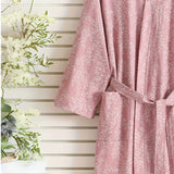 Featherlight Jacquard Cotton Bath Robe