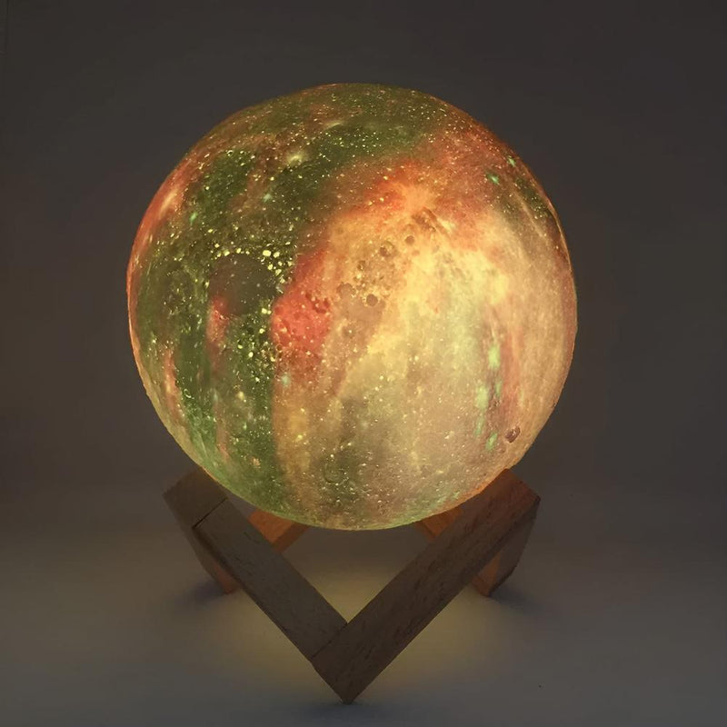 3D Colourful Moon Lamp