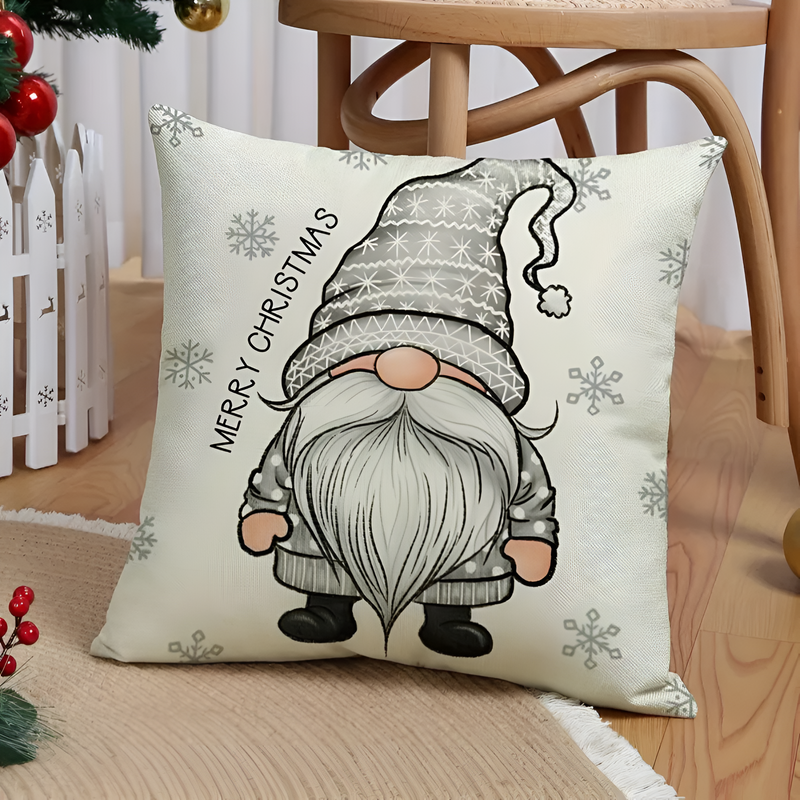 Christmas Gnome Cushion Cover