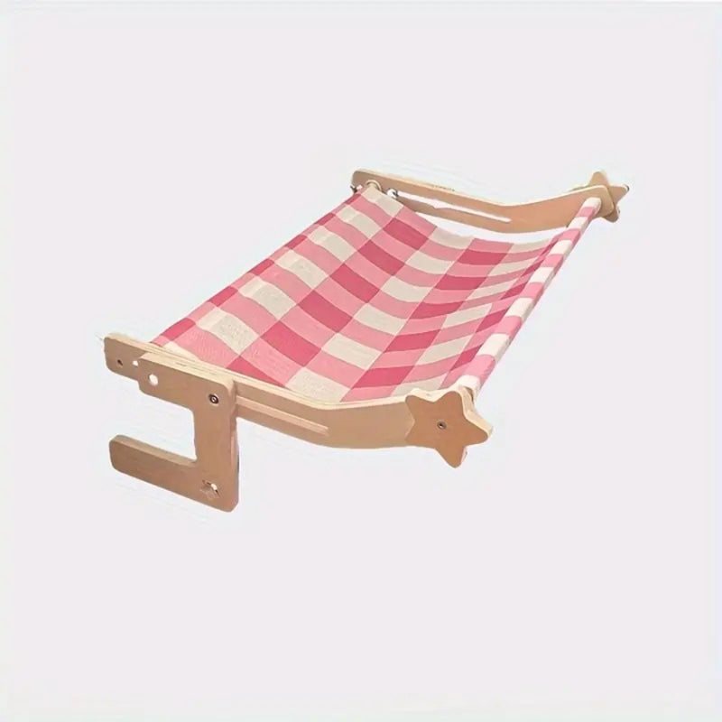 Wooden Frame Cat Hanging Bed Casa & Beyond