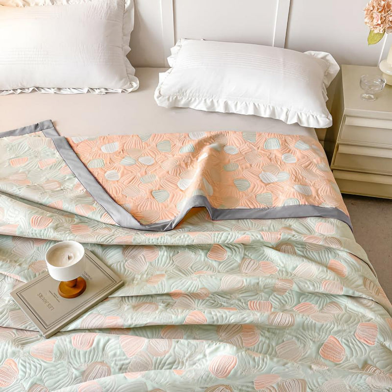 Rural Pumpkin Summer Coverlet