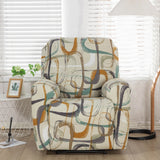 Abstract Recliner Sofa Cover